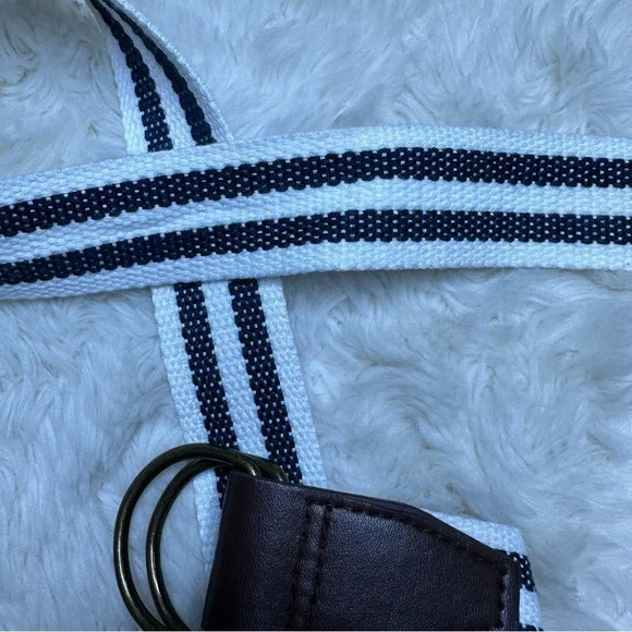 Belt Cloth Black & White Striped - Picture 10 of 10